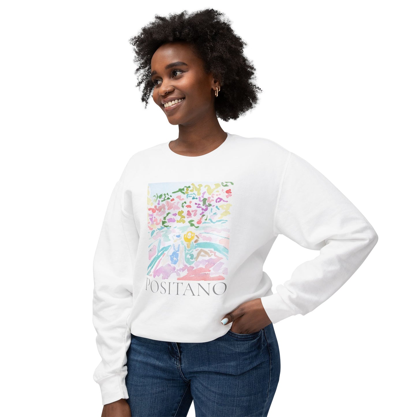 Positano Lightweight Crewneck Sweatshirt