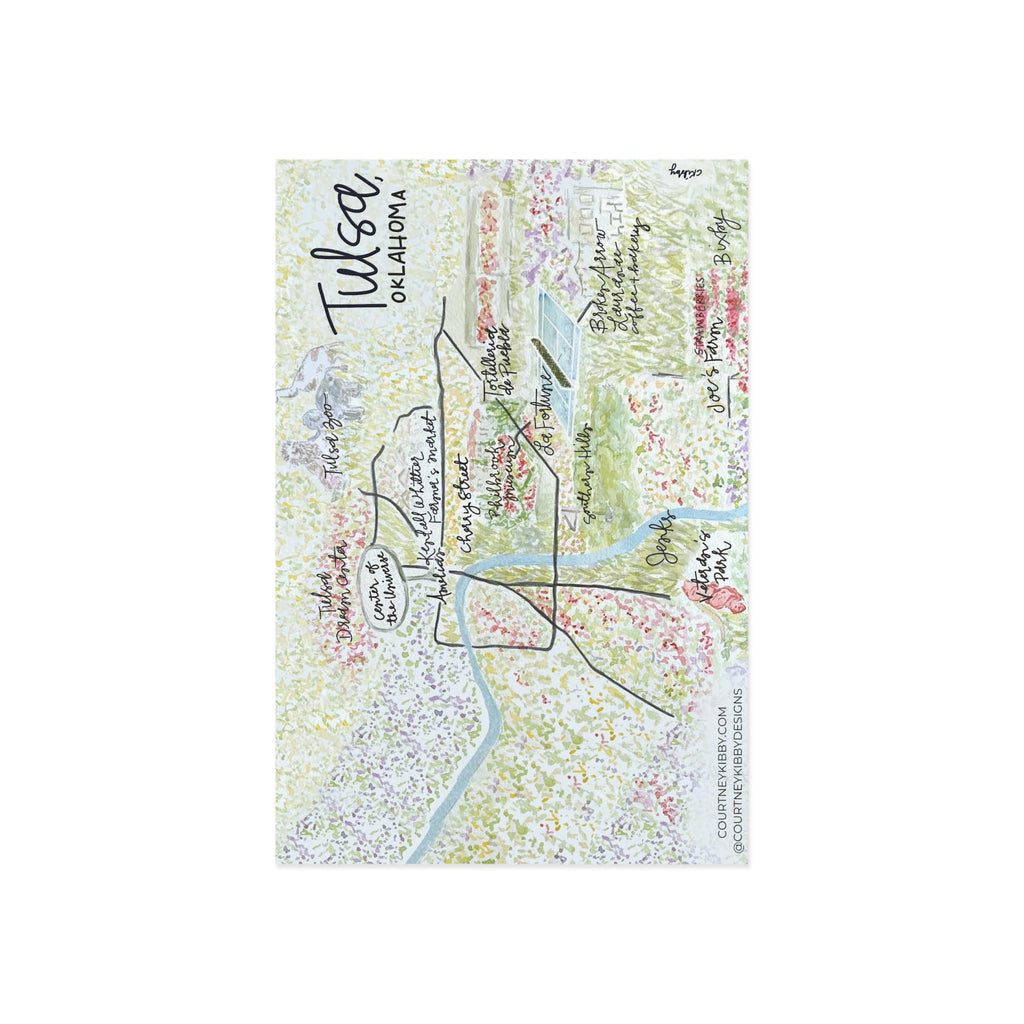 Tulsa Fine Art Postcards