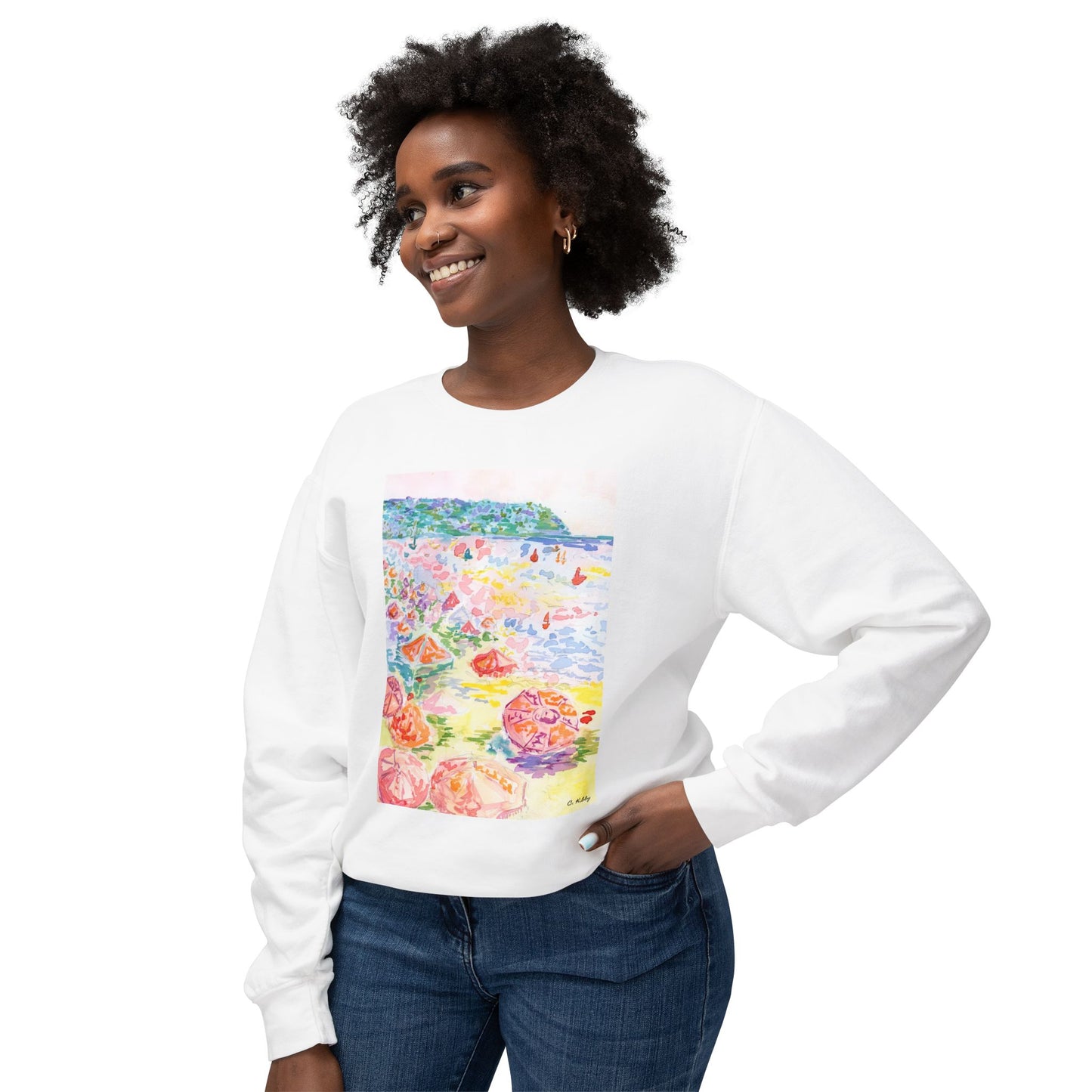 Amalfi Coast II Lightweight Crewneck Sweatshirt