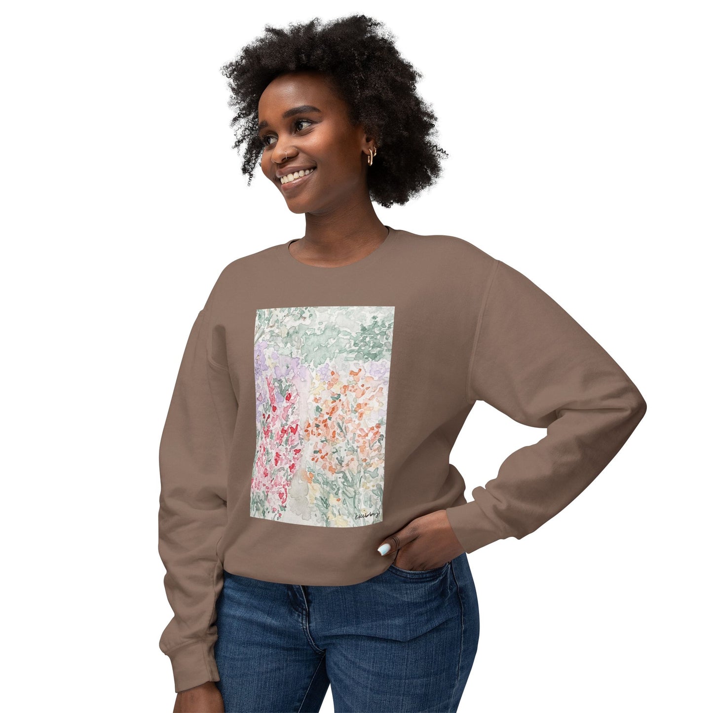 In the Flowers Lightweight Crewneck Sweatshirt