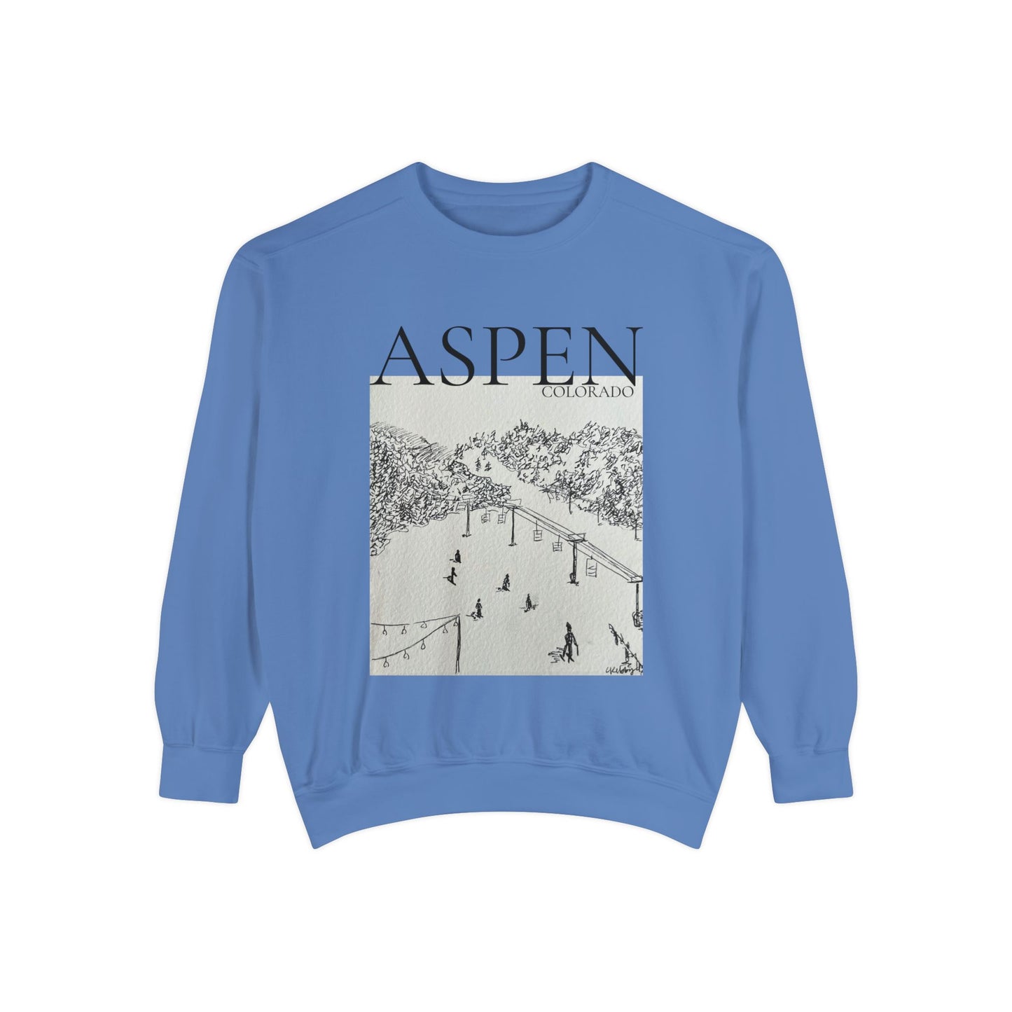 Aspen Garment-Dyed Sweatshirt