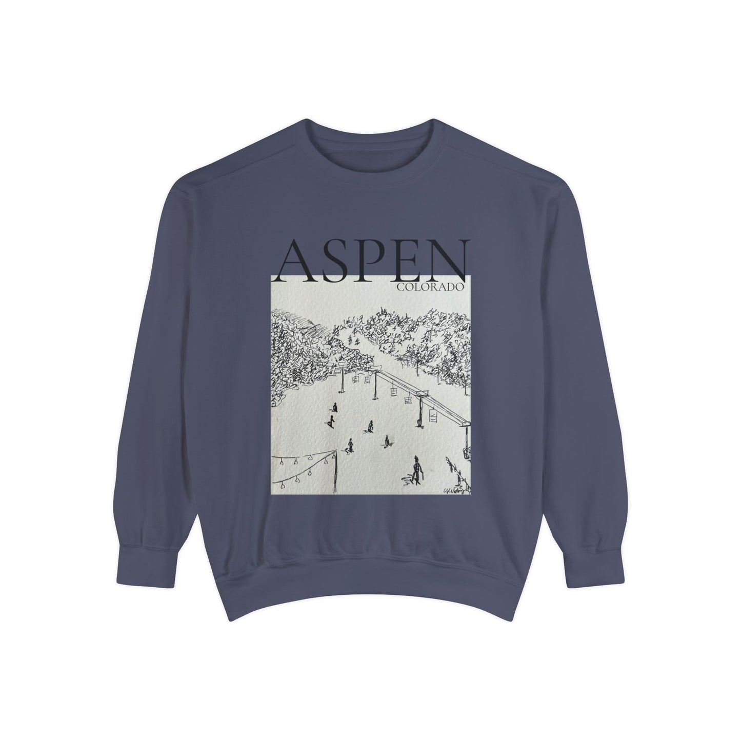 Aspen Garment-Dyed Sweatshirt