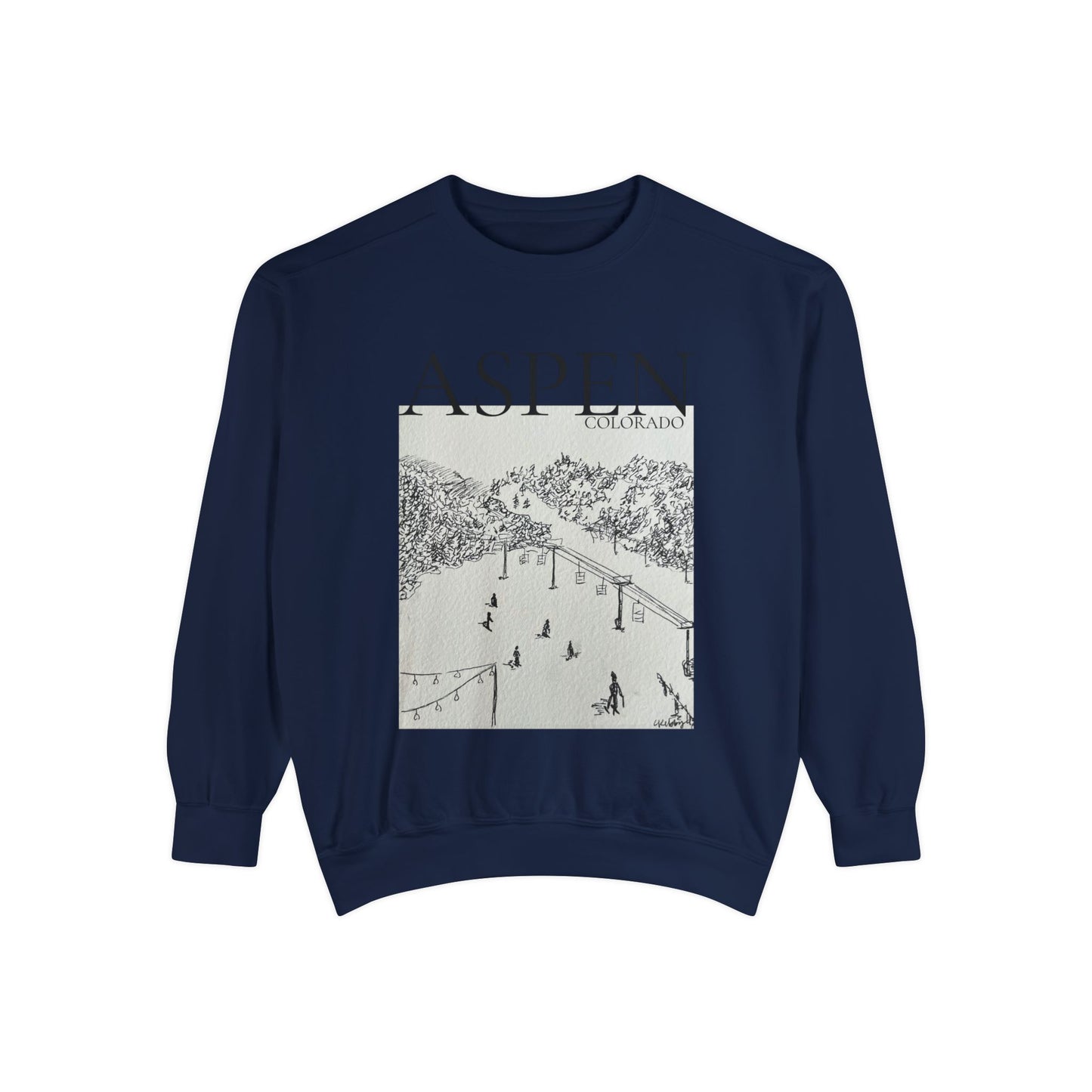 Aspen Garment-Dyed Sweatshirt