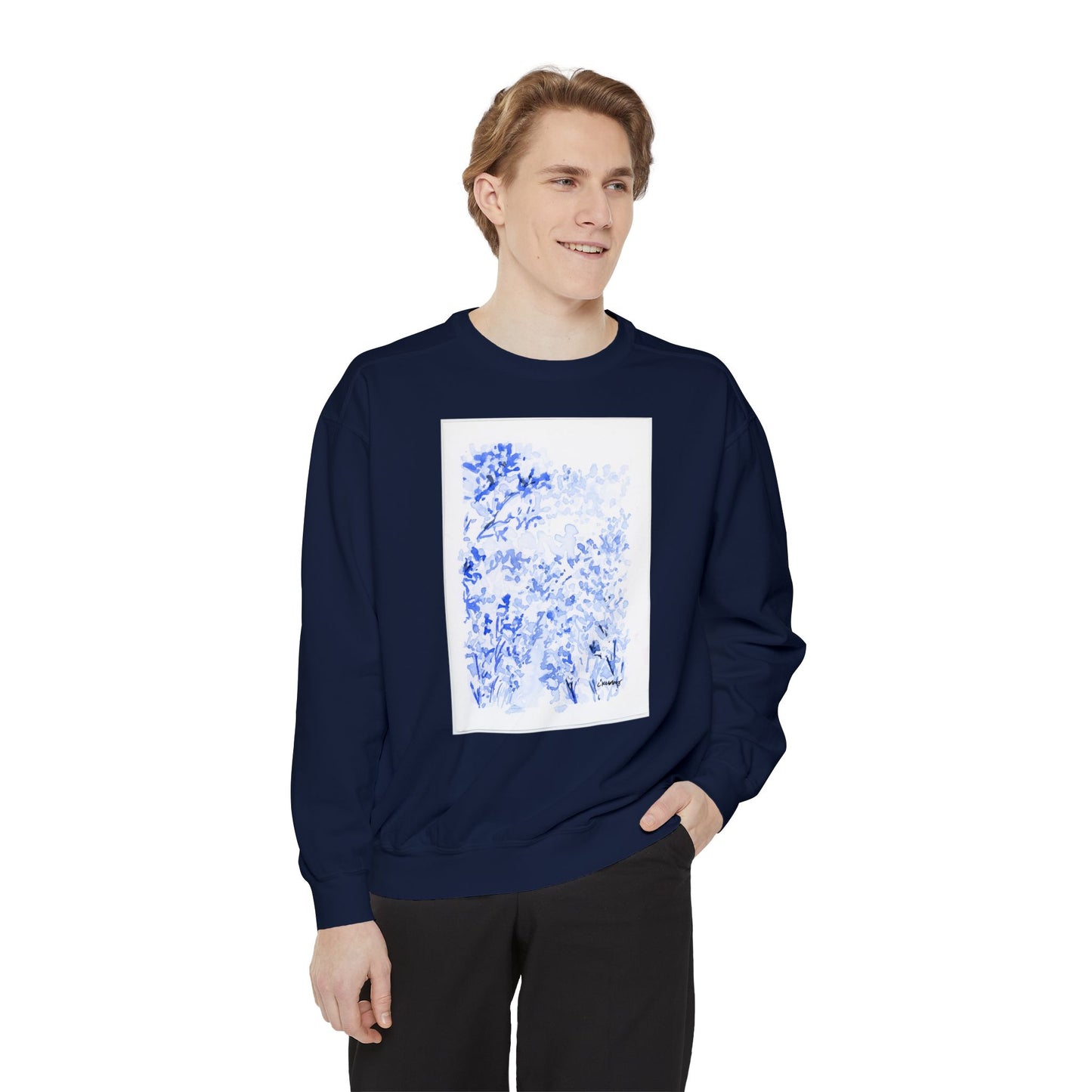 Giverny Garment-Dyed Sweatshirt