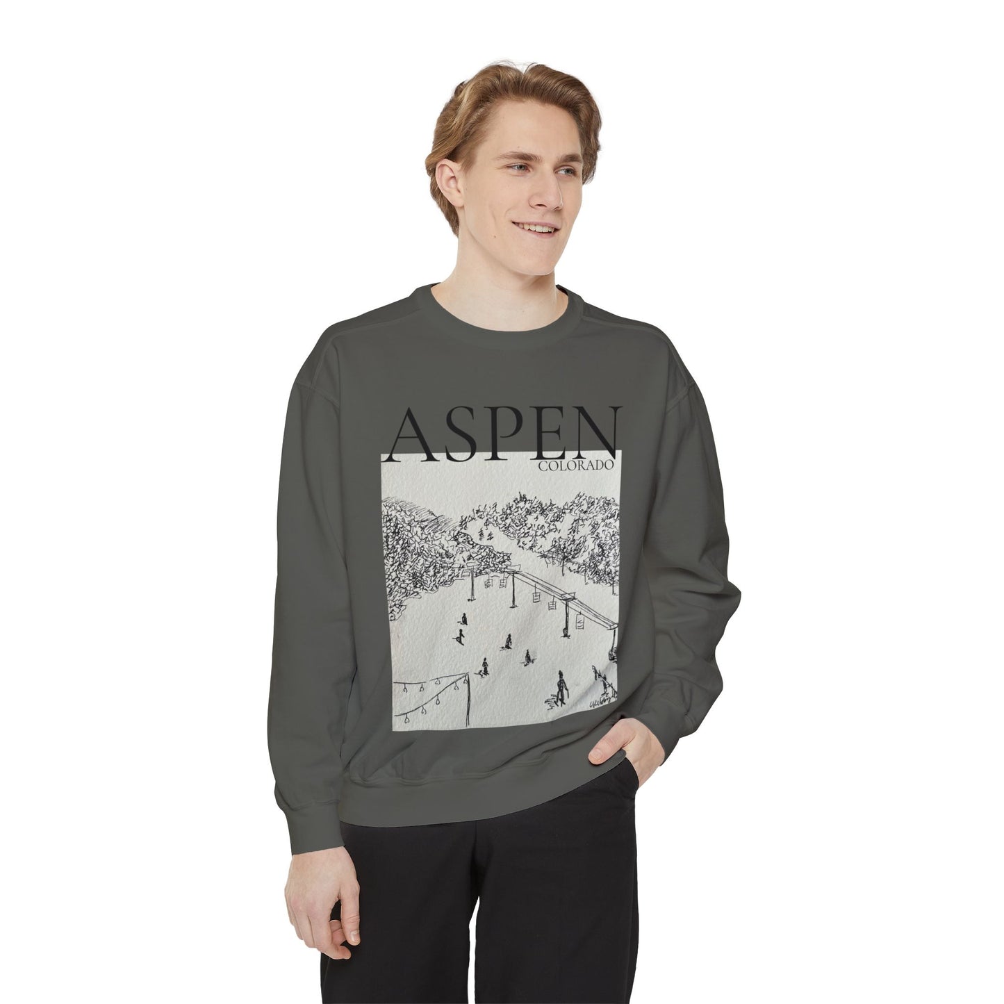 Aspen Garment-Dyed Sweatshirt