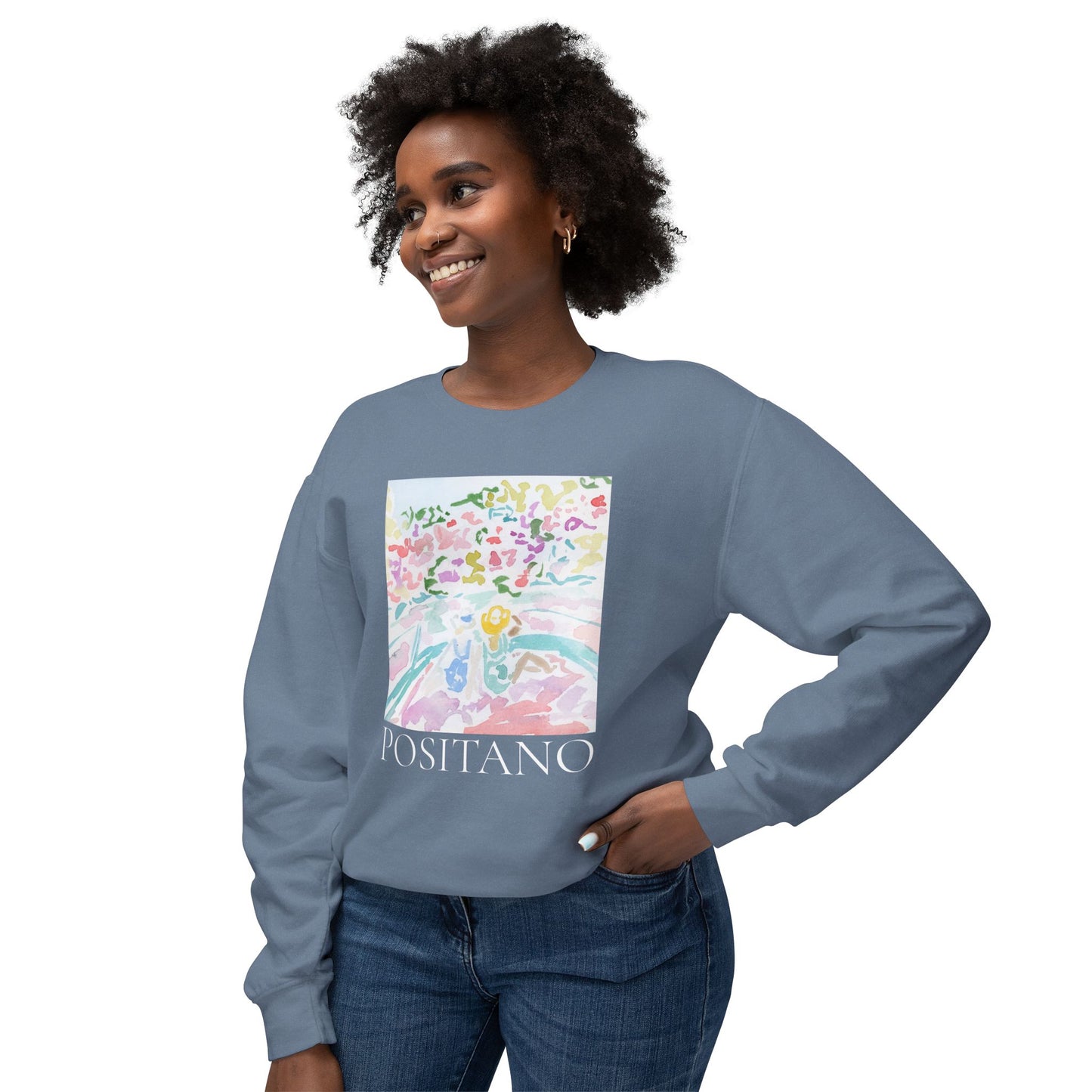 Positano Lightweight Crewneck Sweatshirt