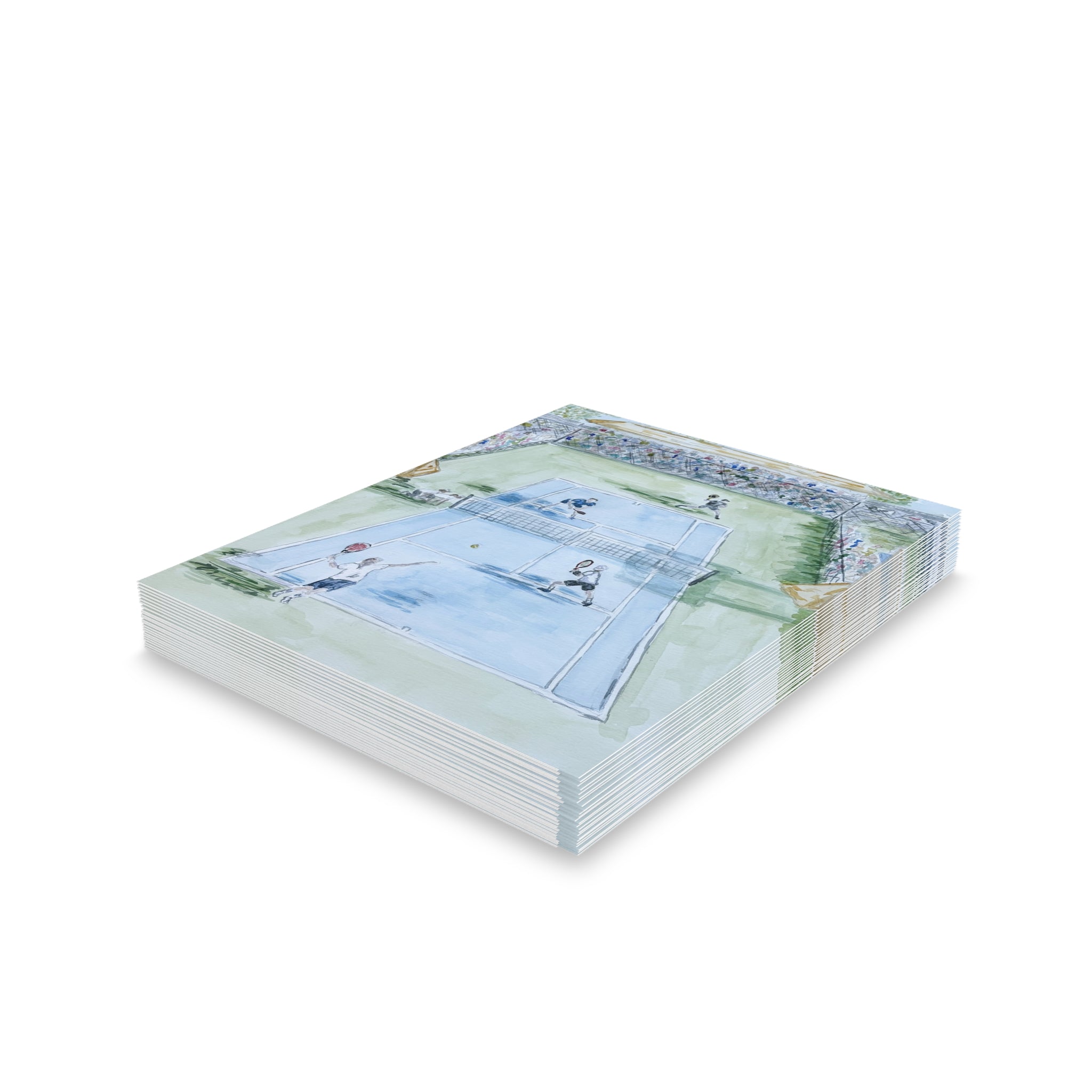 Greeting Cards Set - Tennis Match Collection - 8, 16, and 24 pcs supporting First Serve Tulsa