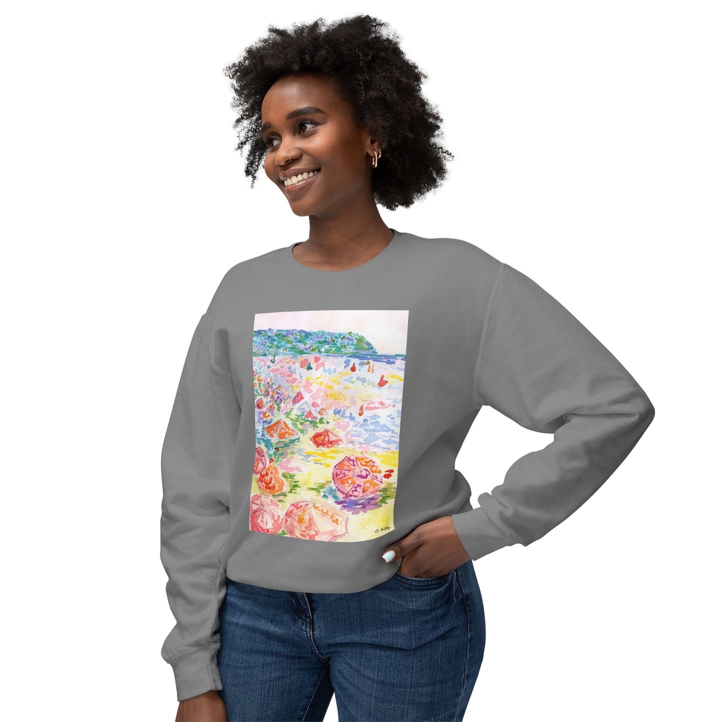 Amalfi Coast II Lightweight Crewneck Sweatshirt