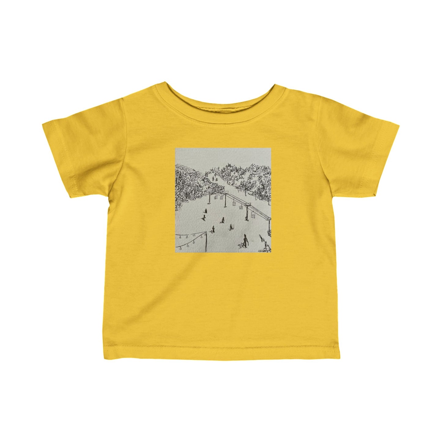 Aspen Infant Fine Jersey Tee