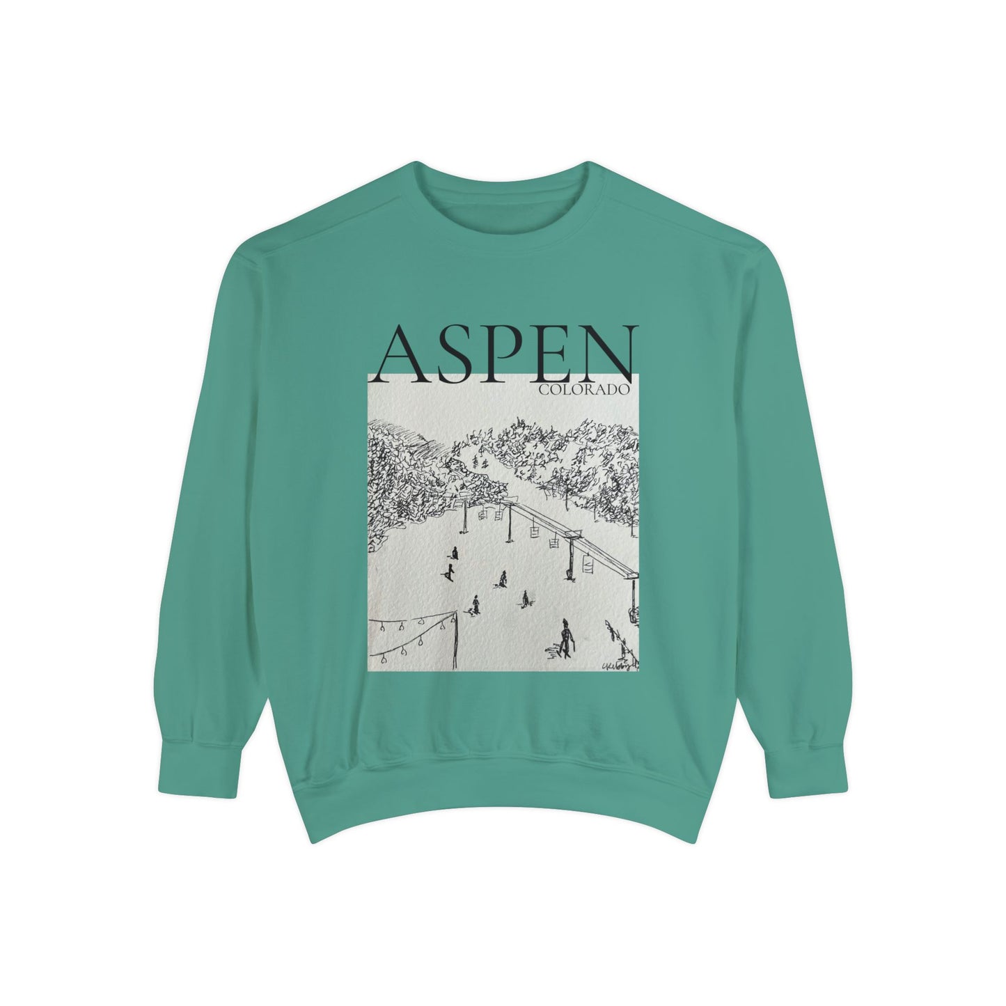 Aspen Garment-Dyed Sweatshirt