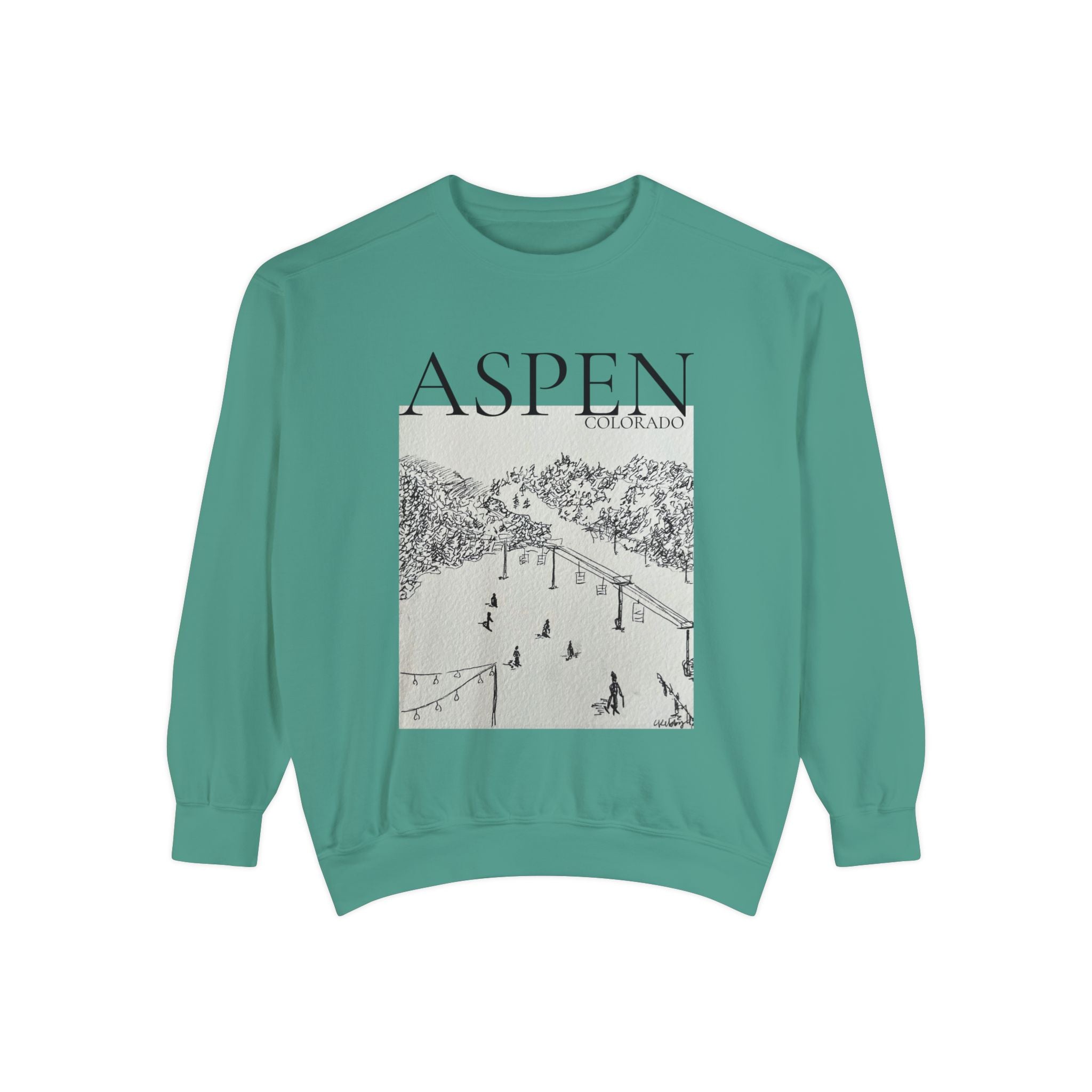Aspen Garment-Dyed Sweatshirt