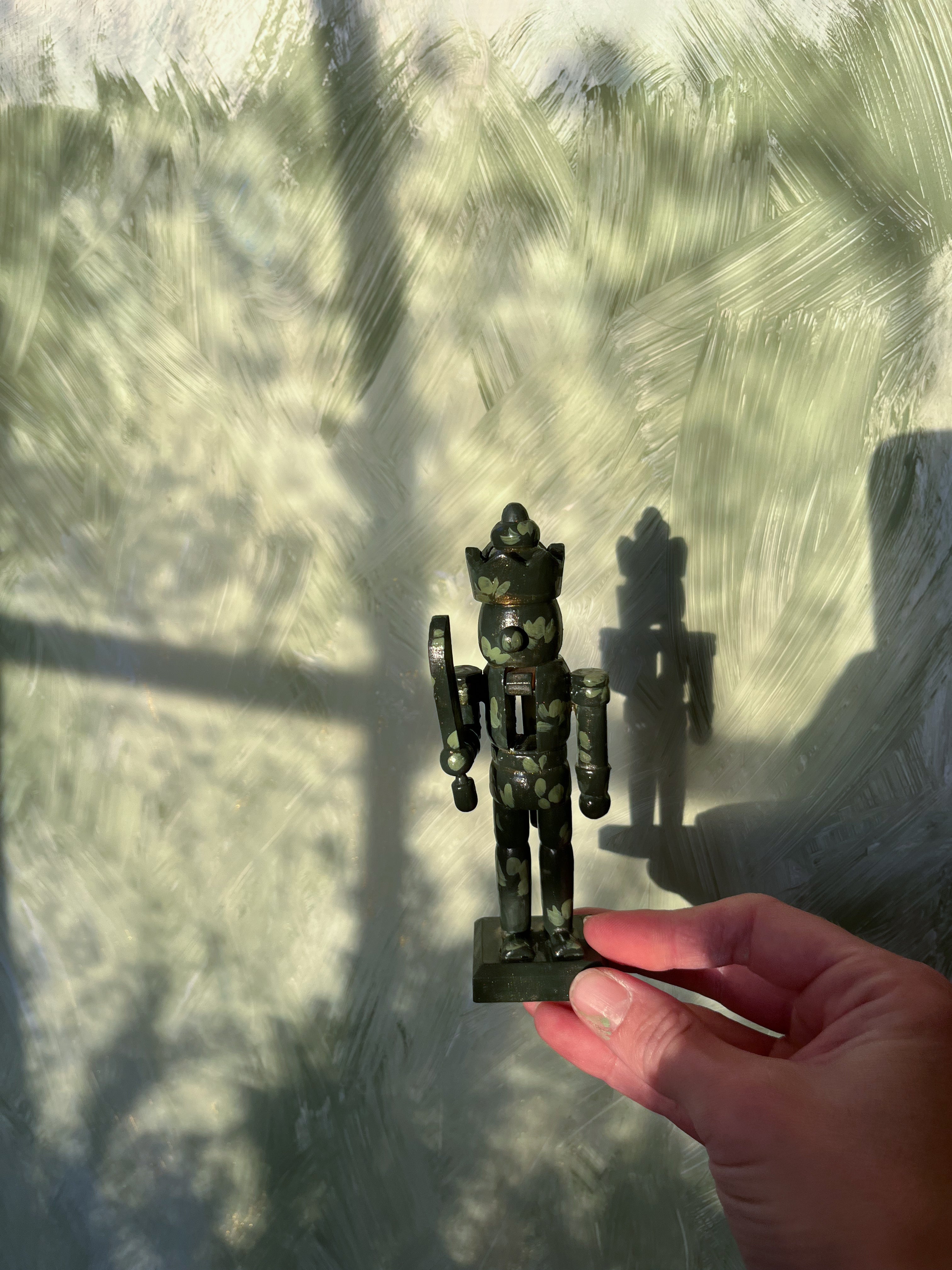 Floral on Evergreen Nutcracker Ornament | Holiday 2024 Limited Edition