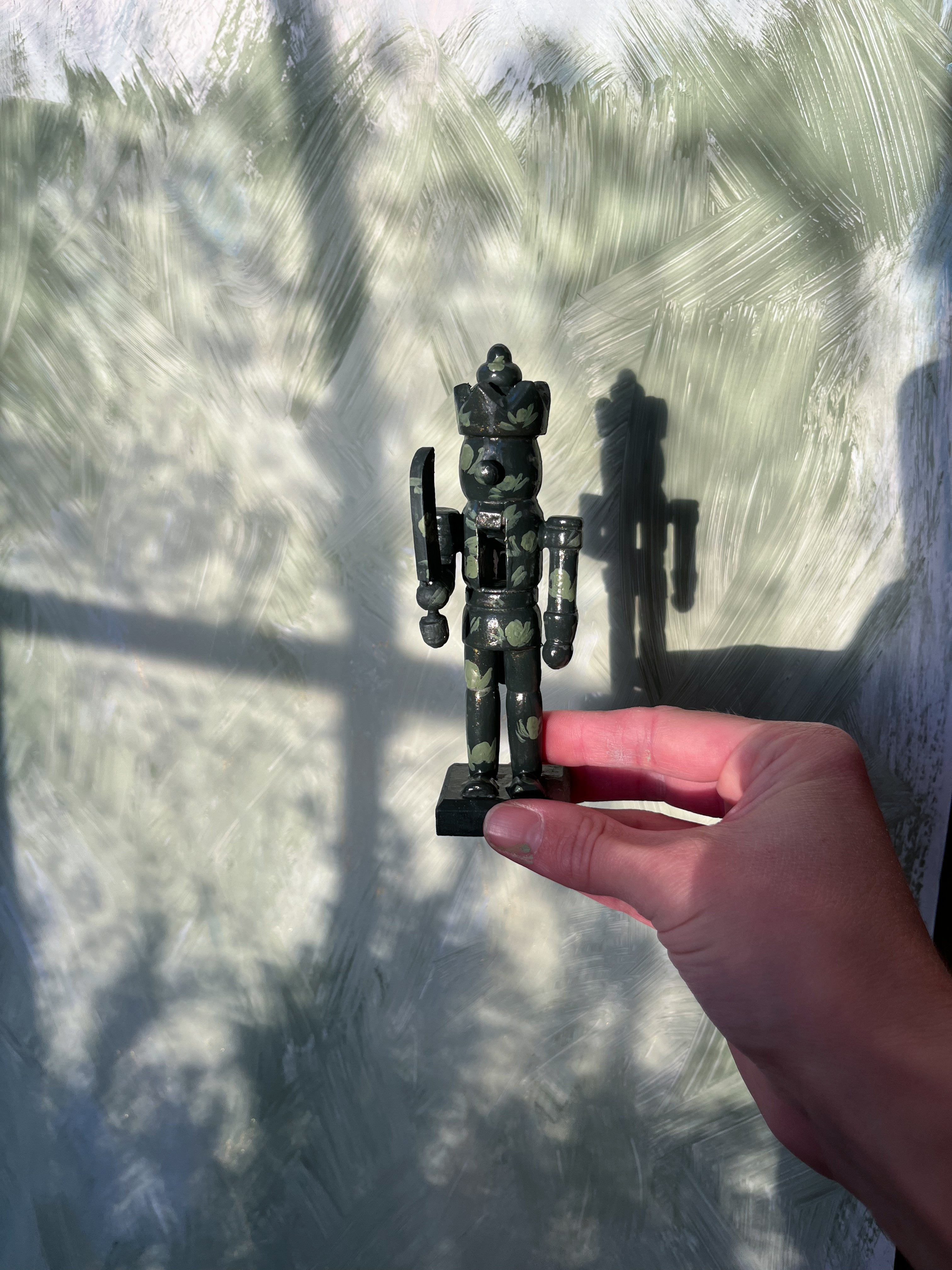Floral on Evergreen Nutcracker Ornament | Holiday 2024 Limited Edition