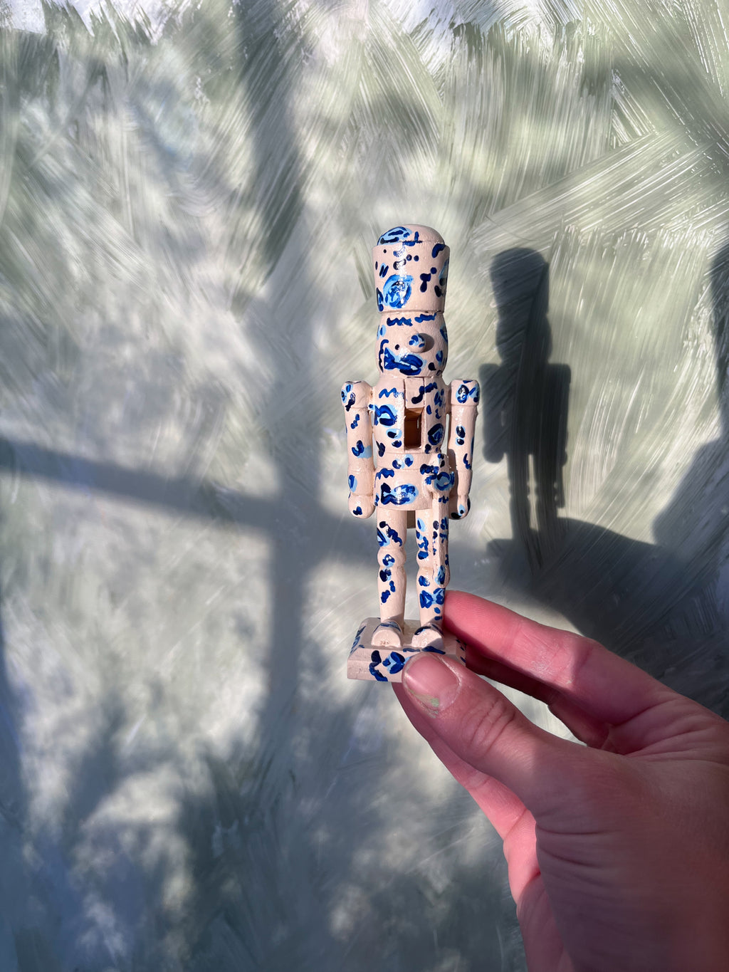 Delft Blue Go Fish Nutcracker Ornament | Holiday 2024 Limited Edition