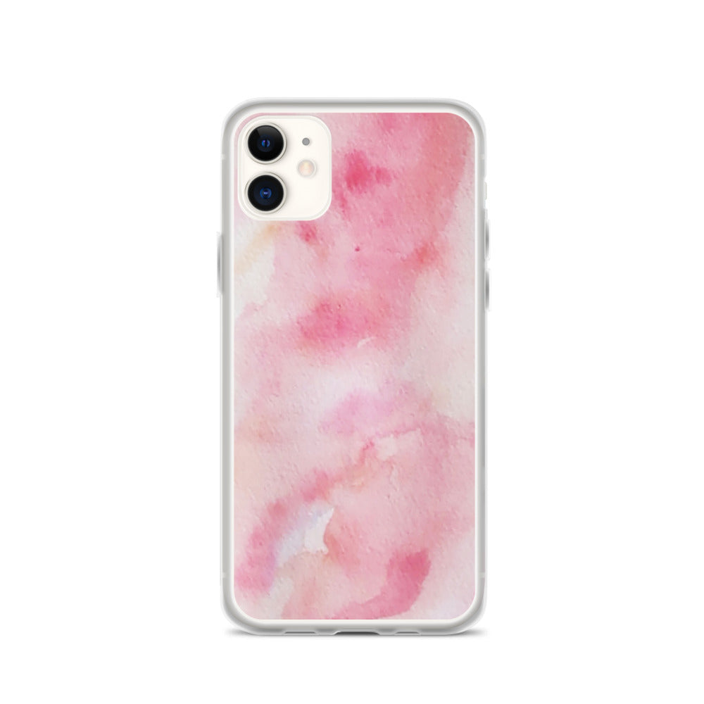 Pink Watercolor iPhone Case