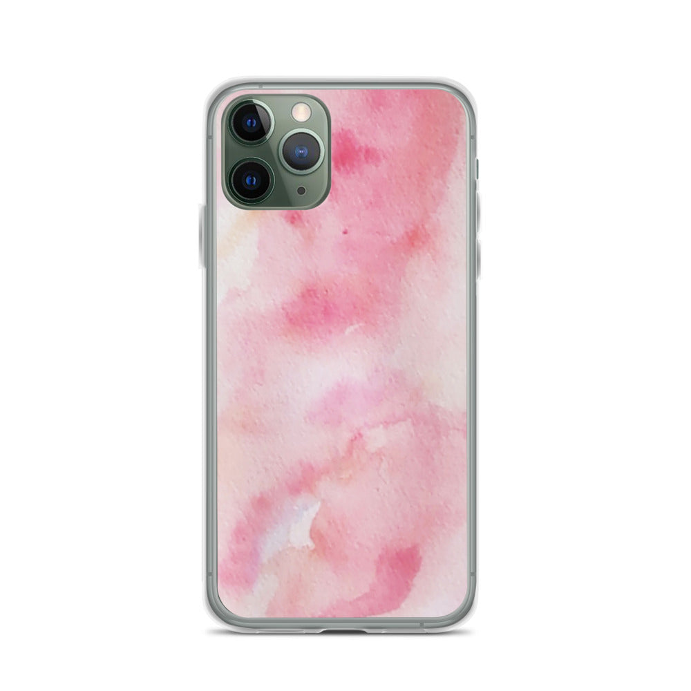 Pink Watercolor iPhone Case