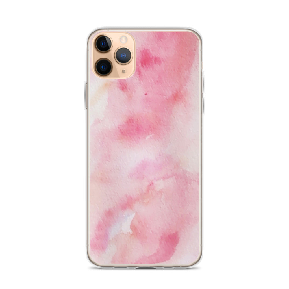 Pink Watercolor iPhone Case