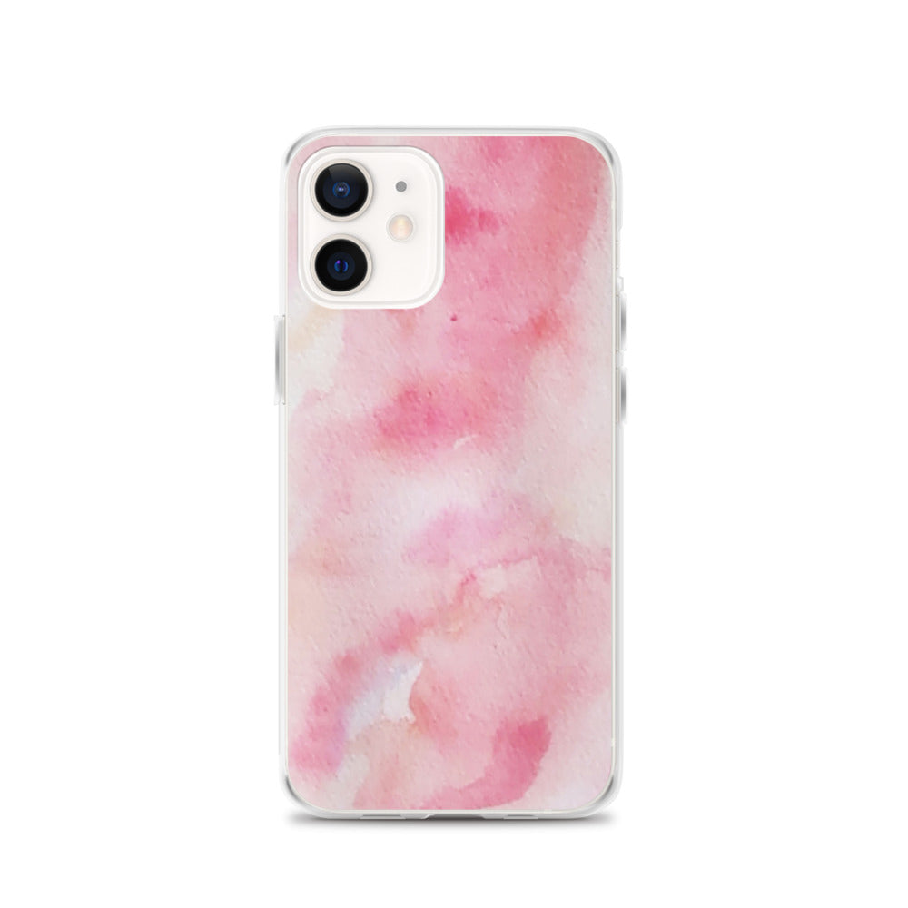 Pink Watercolor iPhone Case