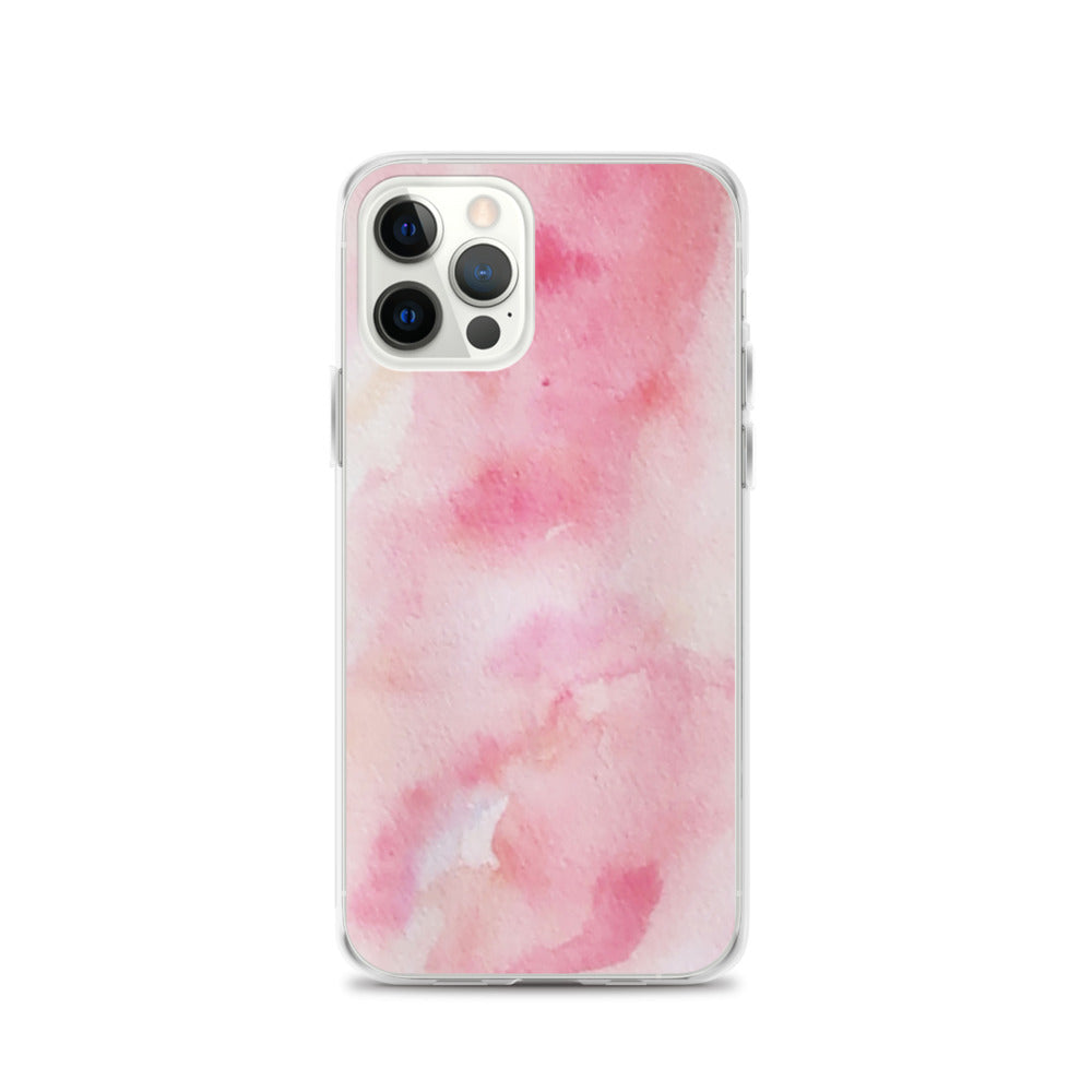 Pink Watercolor iPhone Case