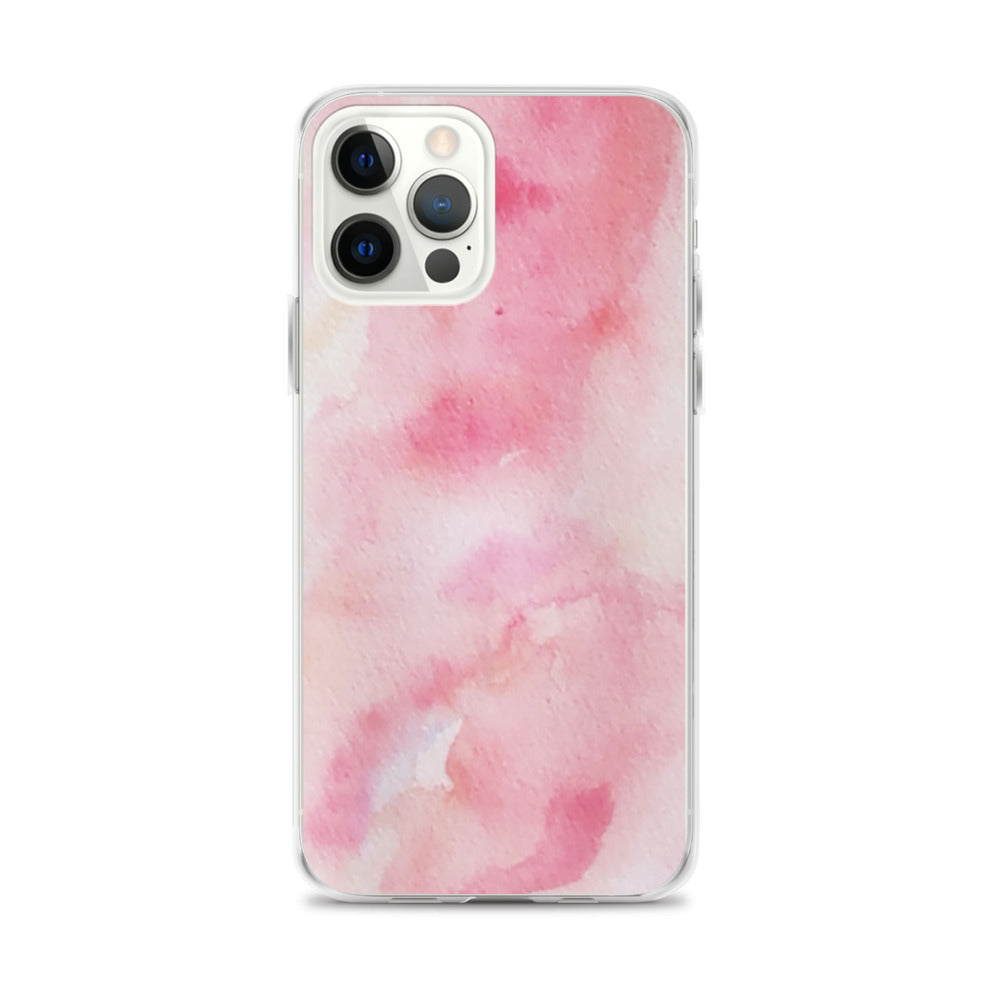 Pink Watercolor iPhone Case