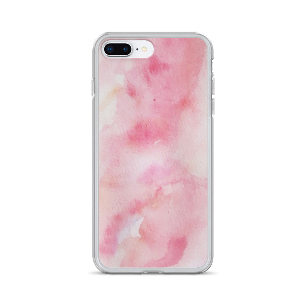 Pink Watercolor iPhone Case