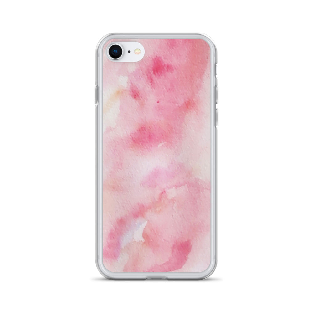 Pink Watercolor iPhone Case