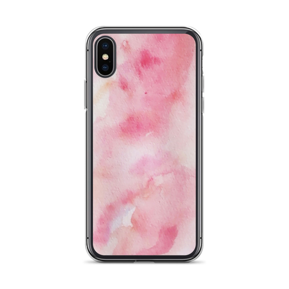 Pink Watercolor iPhone Case