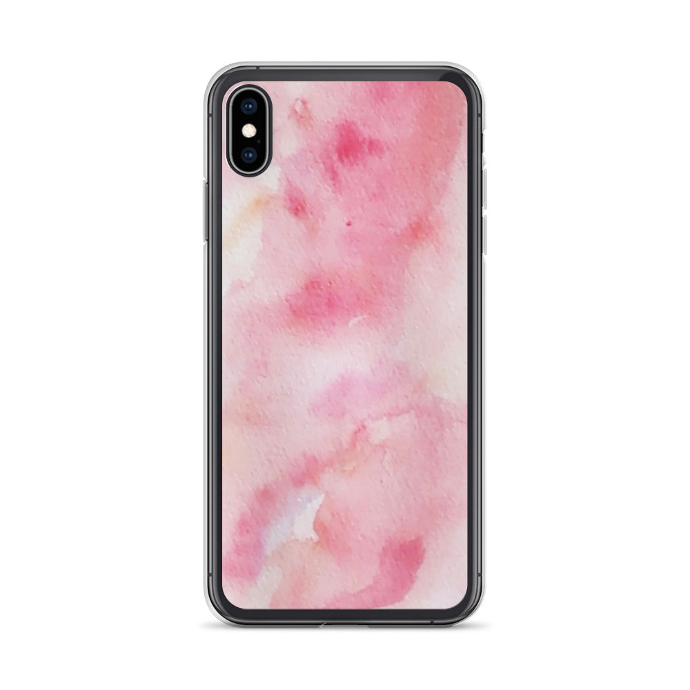 Pink Watercolor iPhone Case